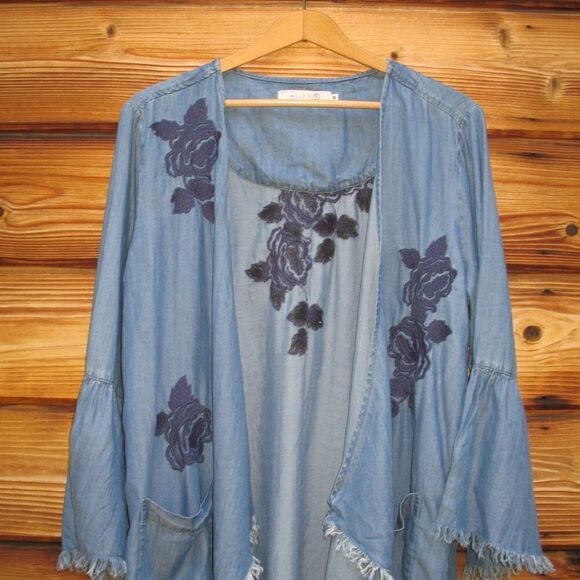 NWT Billy T Rose Embroidered Jacket - Picture 6 of 13